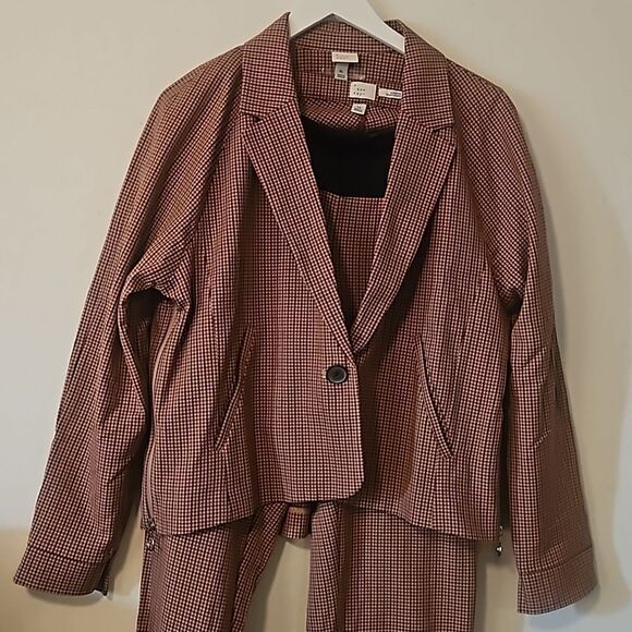 a new day woman set blazer  size XL and  pants  size 12 - Picture 2 of 13